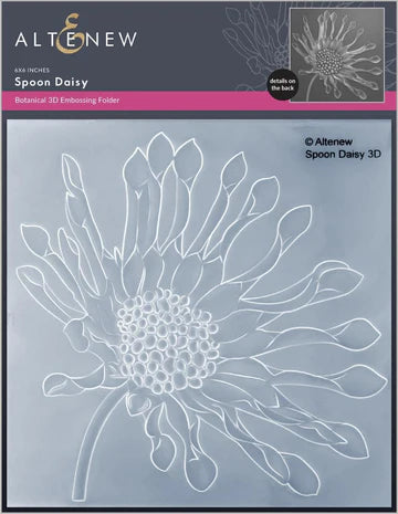 3D Embossing Folder: Altenew-Spoon Daisey