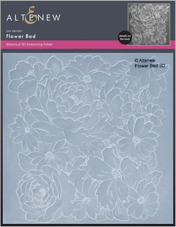 3D Embossing Folder: Altenew-Flower Bed