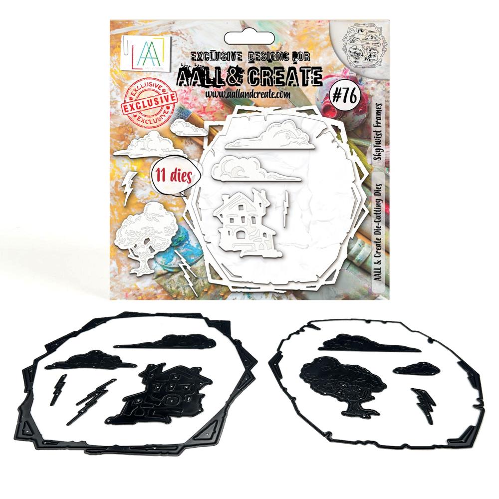 Dies: AALL And Create-SkyTwist Frames