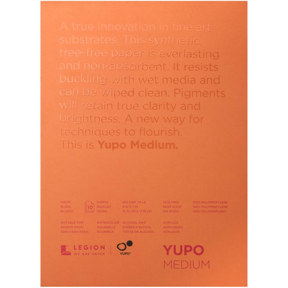 Specialty Paper: Yupo Medium Pads 5