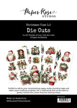 Load image into Gallery viewer, Embellishments: Paper Rose Studio-CHRISTMAS TIME 1.0 DIE CUTS
