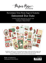 Load image into Gallery viewer, Embelishments: Paper Rose Studio-Christmas Tree Farm Tags &amp; Tickets Embossed Die Cuts
