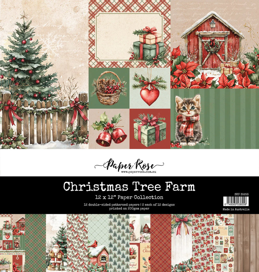 Christmas Tree Farm 12x12 Paper Collection
