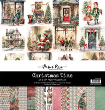 Load image into Gallery viewer, 12x12 Paper: Paper Rose Studio-Christmas Time Paper Collection
