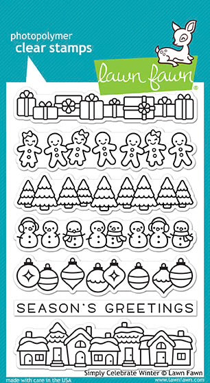 Stamps: Lawn Fawn-Simply Celebrate Winter