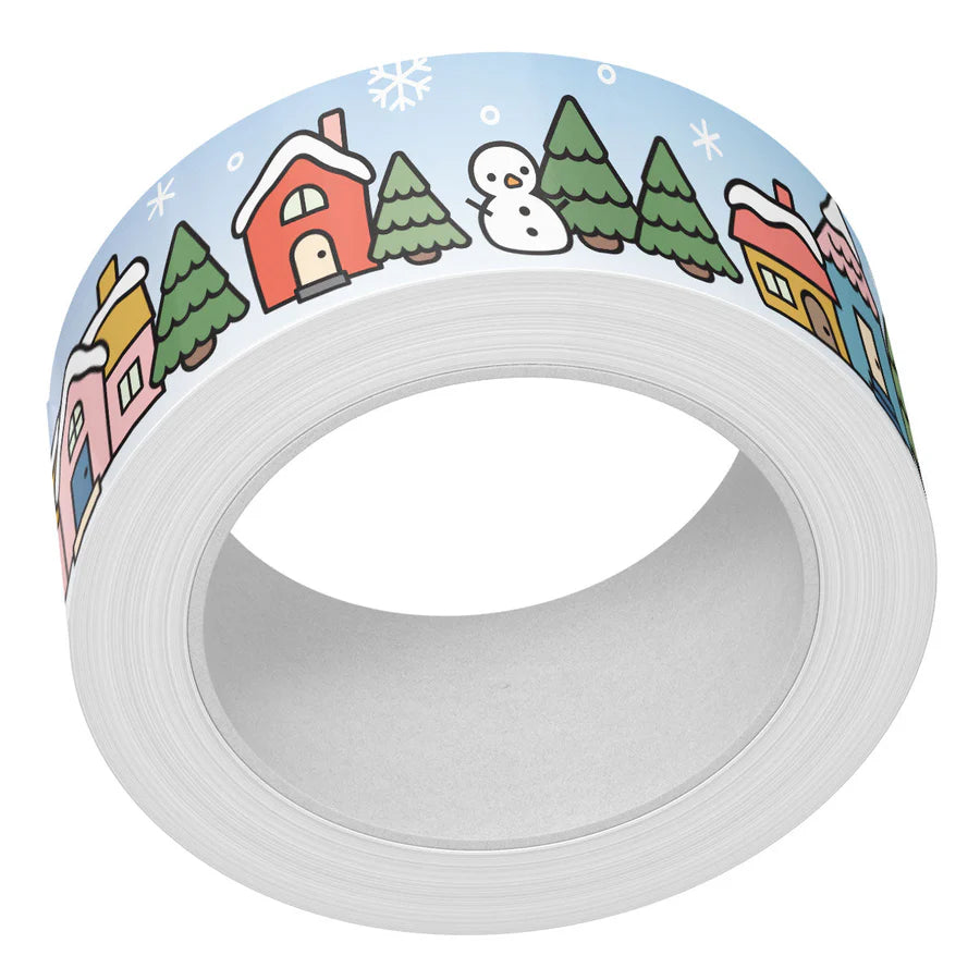 Embellishments: Lawn Fawn-Winter Village Washi Tape
