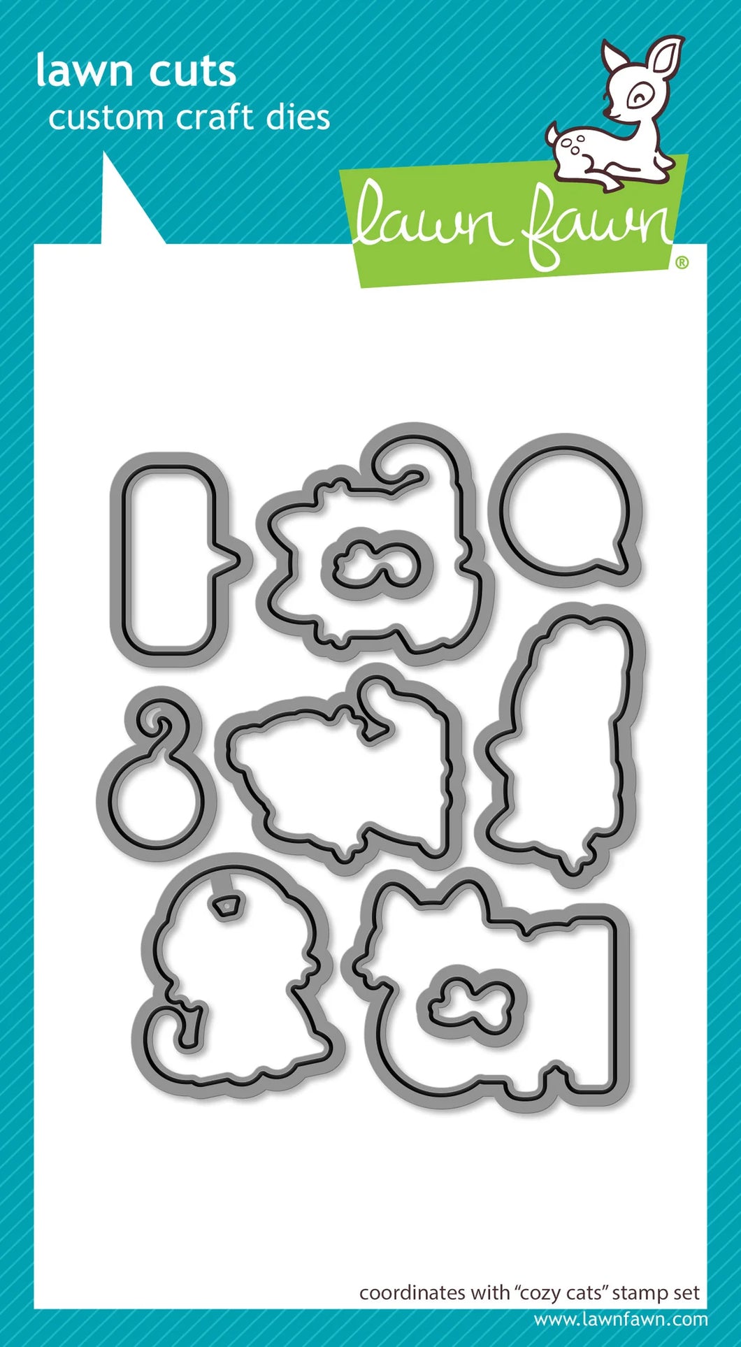 Dies: Lawn Fawn-Cozy Cats