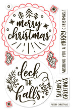 Load image into Gallery viewer, Dies: Lawn Fawn-Big Messages: Christmas
