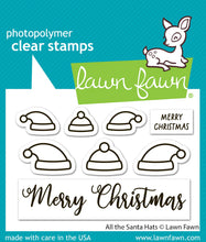 Load image into Gallery viewer, Stamps: Lawn Fawn-All The Santa Hats
