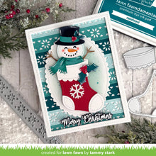 Load image into Gallery viewer, Dies: Lawn Fawn-Nordic Snowflake Border Die
