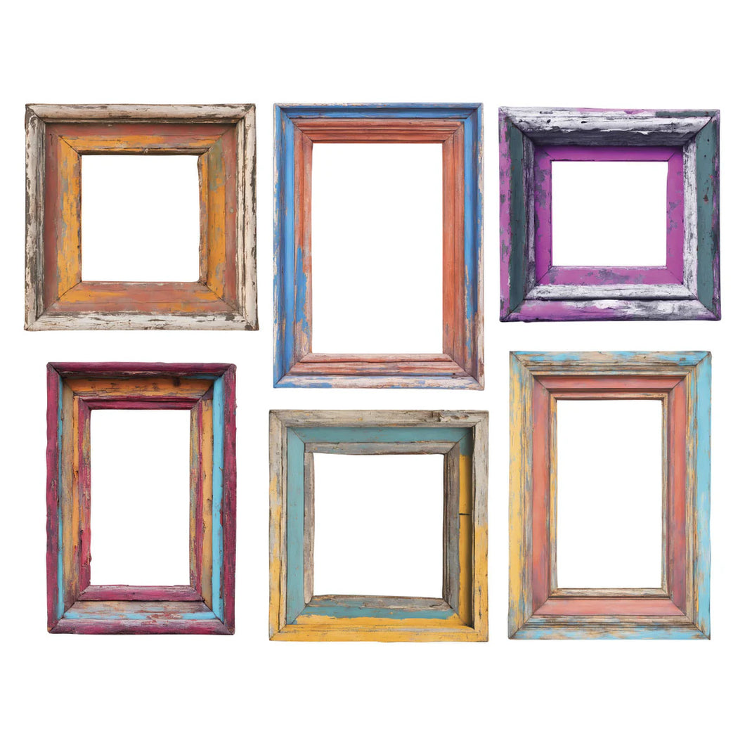 Embellishments: Spellbinders-Beautifully Imperfect Chipboard Frames