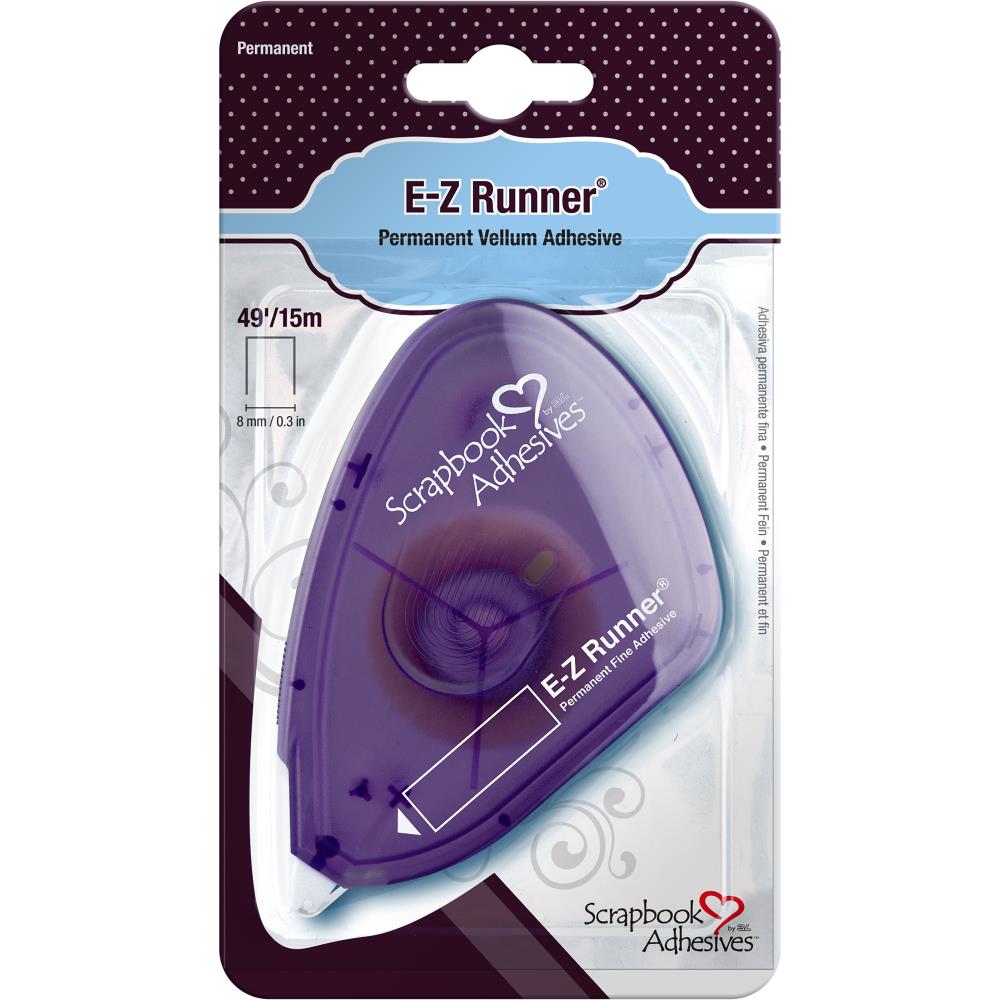 Adhesives: Scrapbook Adhesives-E-Z Runner Fine Adhesive for Vellum