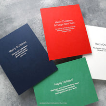 Load image into Gallery viewer, Stamps: Kristina Werner with Concord &amp; 9th-Inside Holiday Greetings Stamp Set
