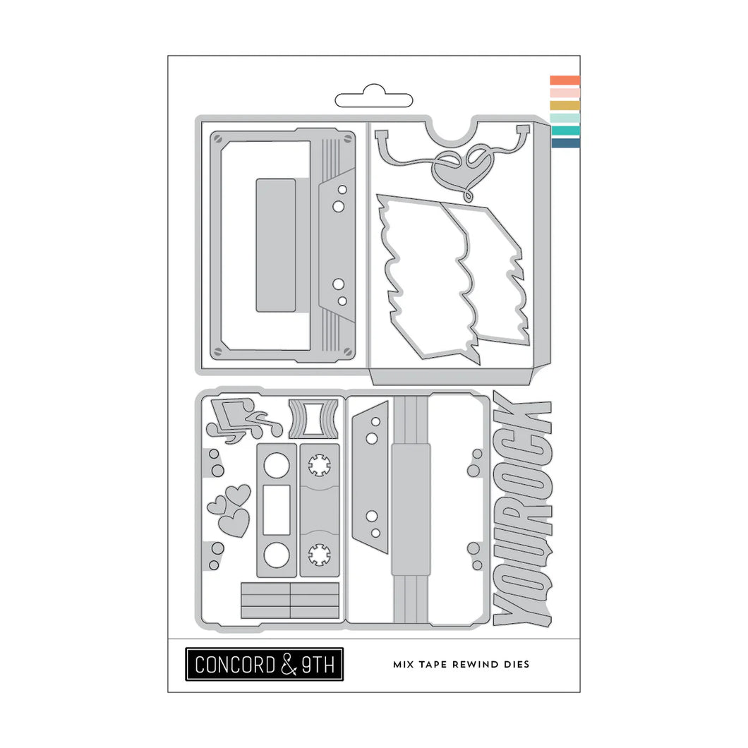 Dies: Concord & 9th-Mix Tape Rewind Dies