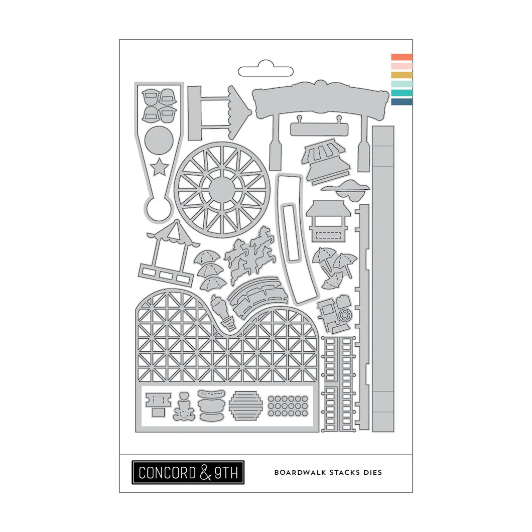 Dies: Concord & 9th-Boardwalk Stacks Dies