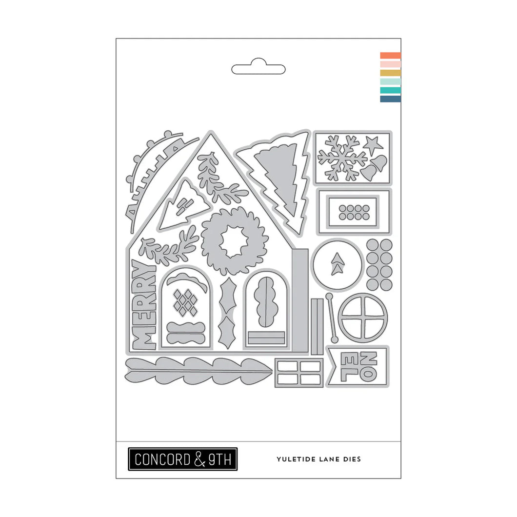 Dies: Concord & 9th-Yuletide Lane Dies