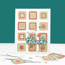 Load image into Gallery viewer, TURNABOUT™ Stamps: Concord &amp; 9th-Granny Square TURNABOUT™ Stamp Set
