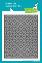 Load image into Gallery viewer, Dies: Lawn Fawn-Quilted Diamond Backdrop

