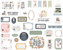 Load image into Gallery viewer, Embellishments: Carta Bella-Coffee Shop Ephemera

