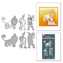 Load image into Gallery viewer, BetterPress: Spellbinders-TIN MAN, SCARECROW &amp; LION BETTERPRESS PLATE &amp; DIE SET
