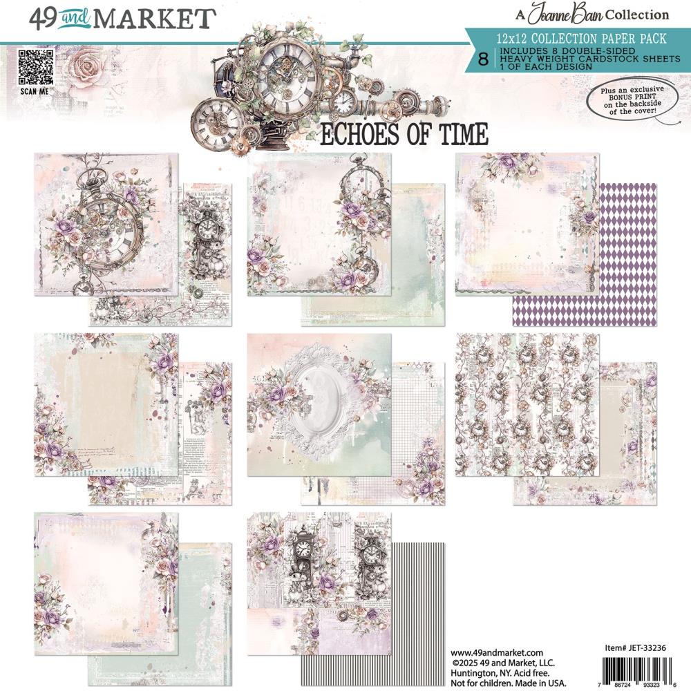 12x12 Paper: 49 And Market-Echoes Of Time Collection Pack