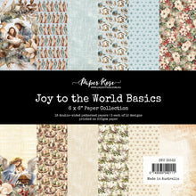 Load image into Gallery viewer, 6x6 Paper: Paper Rose Studio-JOY TO THE WORLD BASICS PAPER COLLECTION
