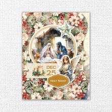 Load image into Gallery viewer, Scrapbooking: Paper Rose Studio-JOY TO THE WORLD 8.5&quot; X 11&quot; MINI JUNK JOURNAL FOLIO KIT
