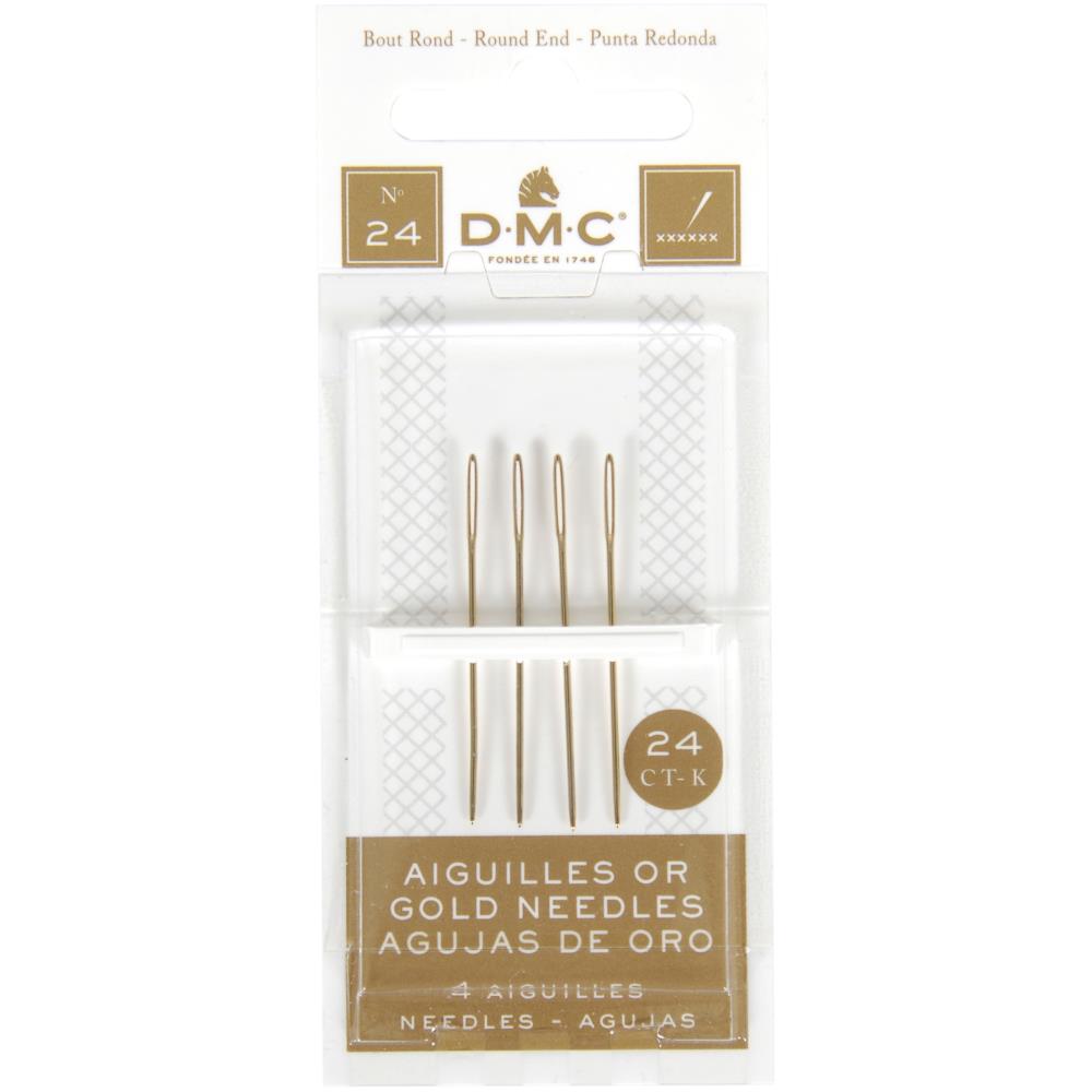 Tools: DMC - Gold Tapestry Hand Needles 24 Karat (4 count)