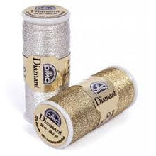Load image into Gallery viewer, Embellishments:  DMC - Diamant Metallic Thread 38.2yd
