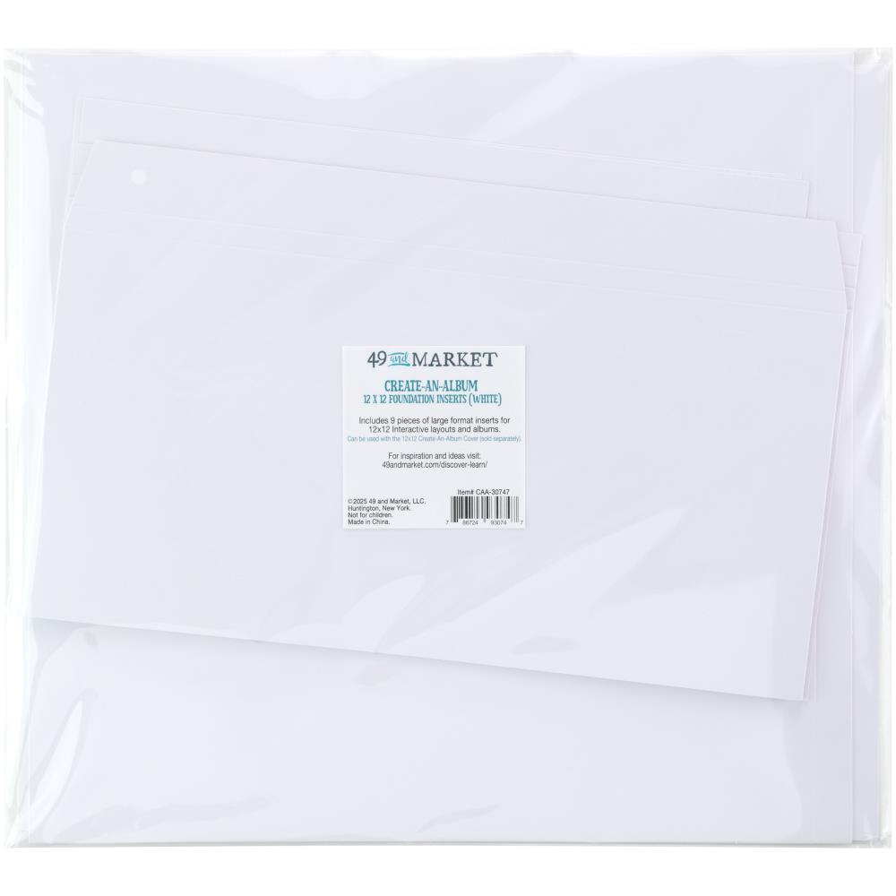 Scrapbooking: 49 And Market-Create-An-Album Foundation Inserts 12