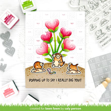 Load image into Gallery viewer, Stamps: lawn fawn-a mole lot of love add-on
