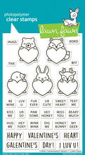 Load image into Gallery viewer, Stamps: lawn fawn-critter conversation hearts
