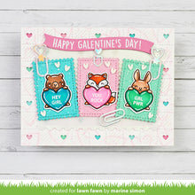 Load image into Gallery viewer, Stamps: lawn fawn-critter conversation hearts
