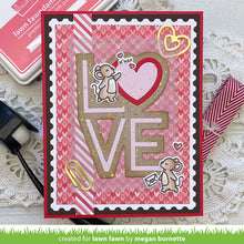 Load image into Gallery viewer, Dies: lawn fawn-postage rectangle stackables
