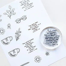 Load image into Gallery viewer, Stamps: Catherine Pooler Designs-Excerpts Sentiments
