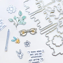 Load image into Gallery viewer, Dies: Catherine Pooler Designs-Excerpts Sentiments
