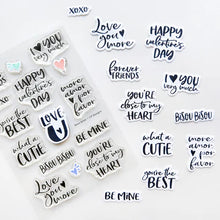 Load image into Gallery viewer, Stamps: Catherine Pooler Designs-More Amor Sentiments Stamp Set
