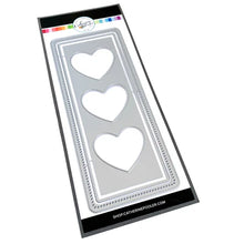 Load image into Gallery viewer, Dies: Catherine Pooler Designs-Heart Trio Slimline Die
