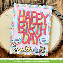 Load image into Gallery viewer, Dies: lawn fawn-giant happy birthday
