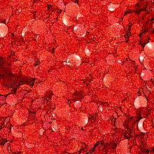 Load image into Gallery viewer, Embellishments: Trinity Stamps-Sparkle Spots Flat Confetti Embellishment Mix-Pick a Color
