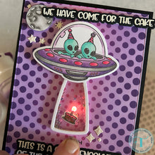 Load image into Gallery viewer, Stamps: Trinity Stamps-We’ve Come For Cake 4x8 Stamp Set
