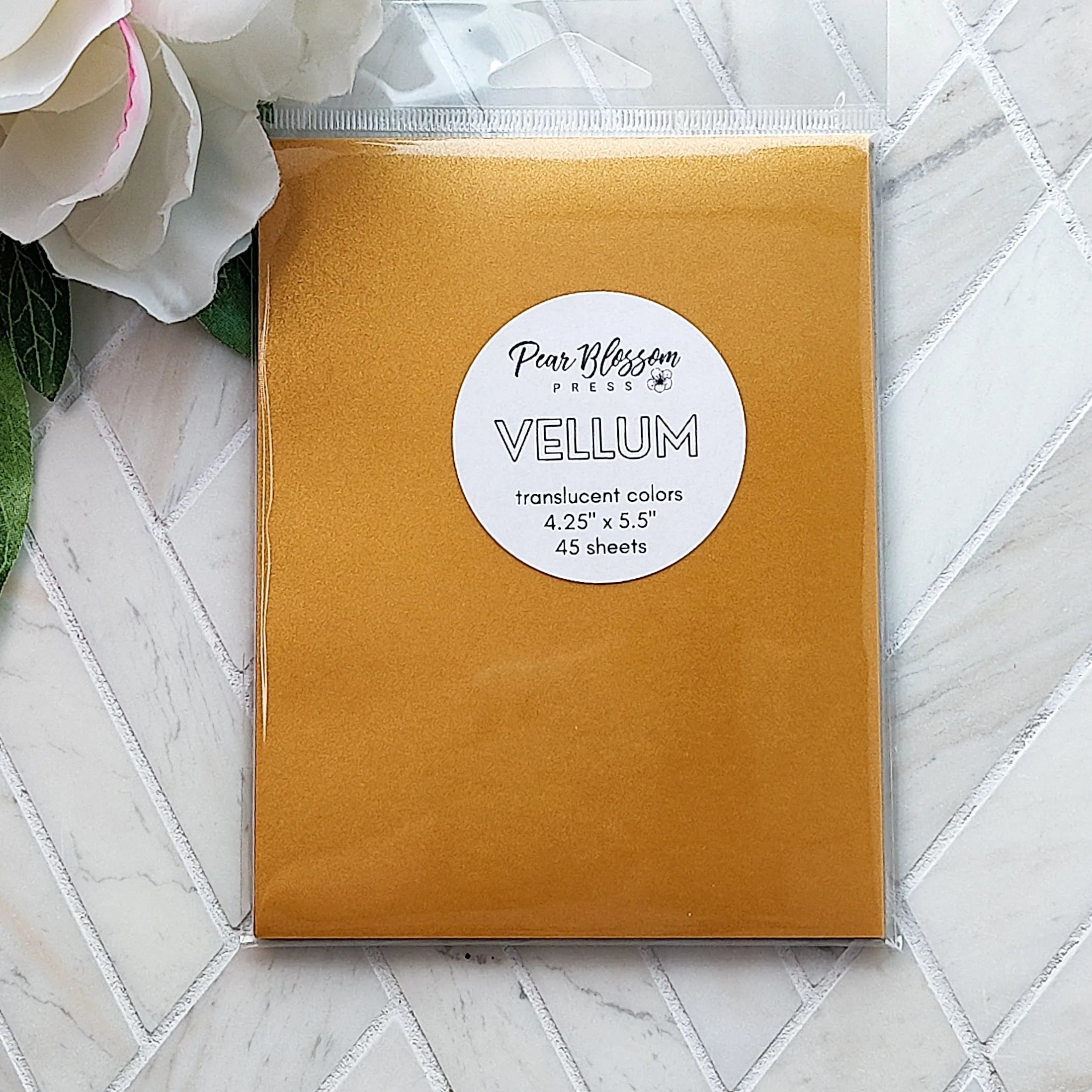 Specialty Paper: Pear Blossom Press-A2 VELLUM – COLOR (45 PACK ...