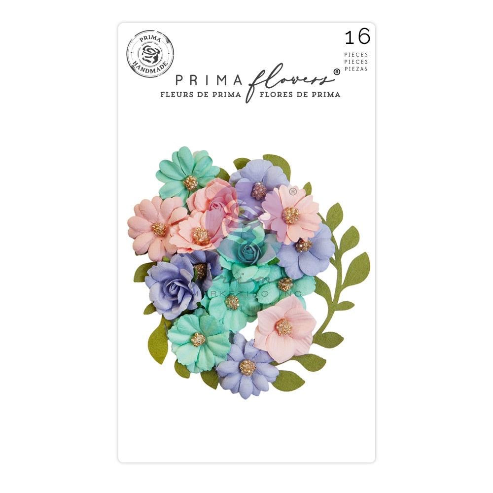 Embellishments: Prima Marketing Mulberry Paper Flowers-The Plant Department