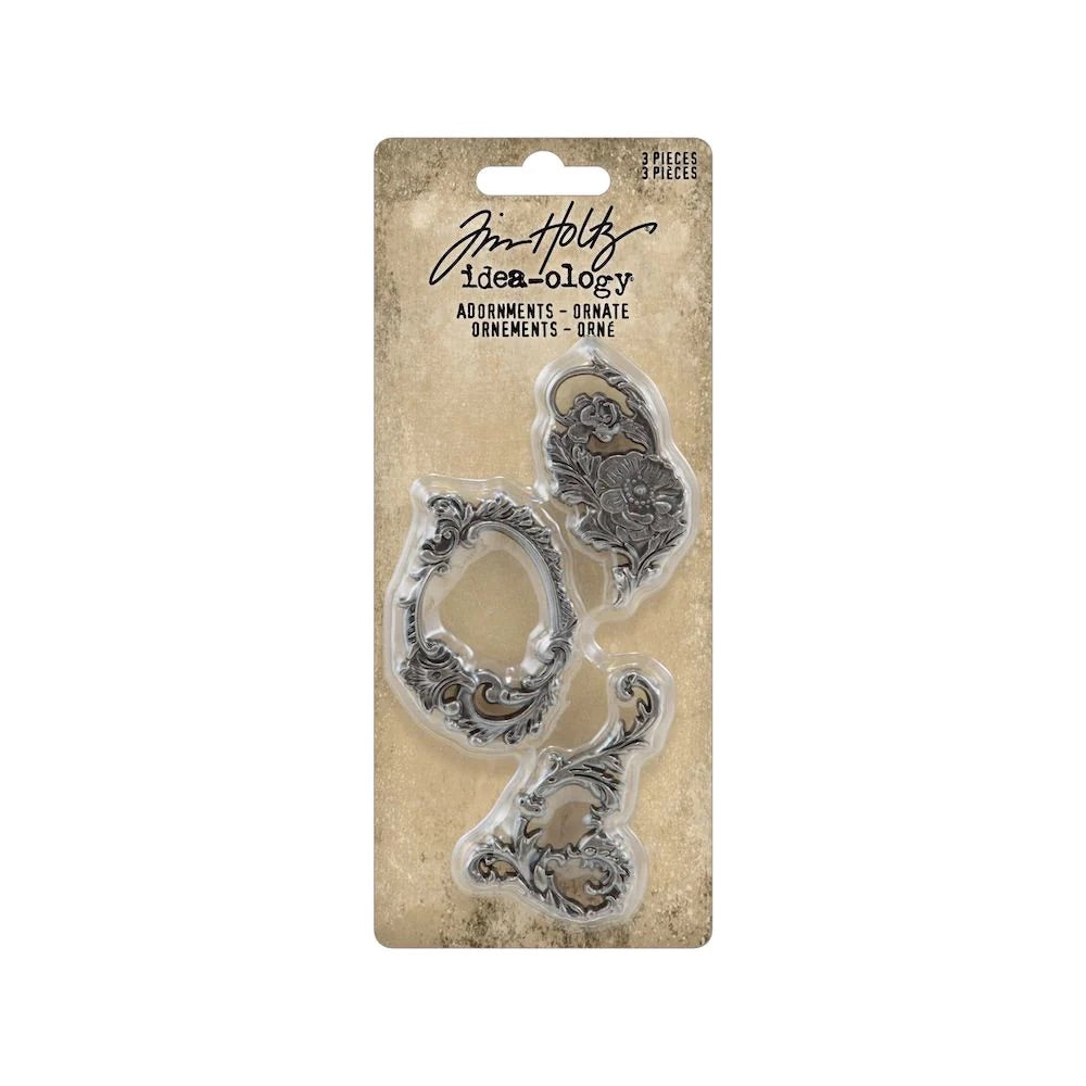 Embellishments: Tim Holtz Idea-ology Adornments Ornate