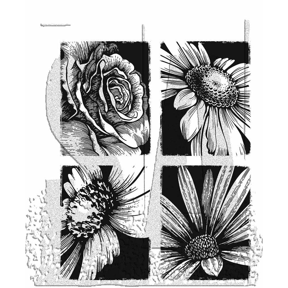 Stamps:Tim Holtz Stampers Anonymous-Bold Botanicals