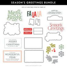 Load image into Gallery viewer, Dies: Concord and 9th-Season's Greetings
