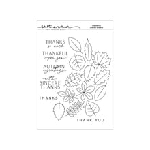 Load image into Gallery viewer, Stamps: Kristina Werner with C&amp;9-Thankful Leaves
