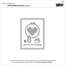 Load image into Gallery viewer, Dies: lawn fawn-embroidery hoop
