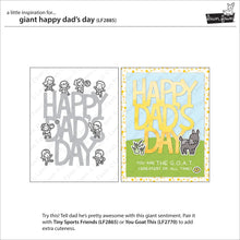 Load image into Gallery viewer, Dies: Lawn Fawn-Giant Happy Dad’s Day
