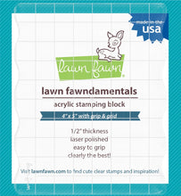 Load image into Gallery viewer, Crafting Tools: lawn fawn-4&quot;x5&quot; grip block with grid
